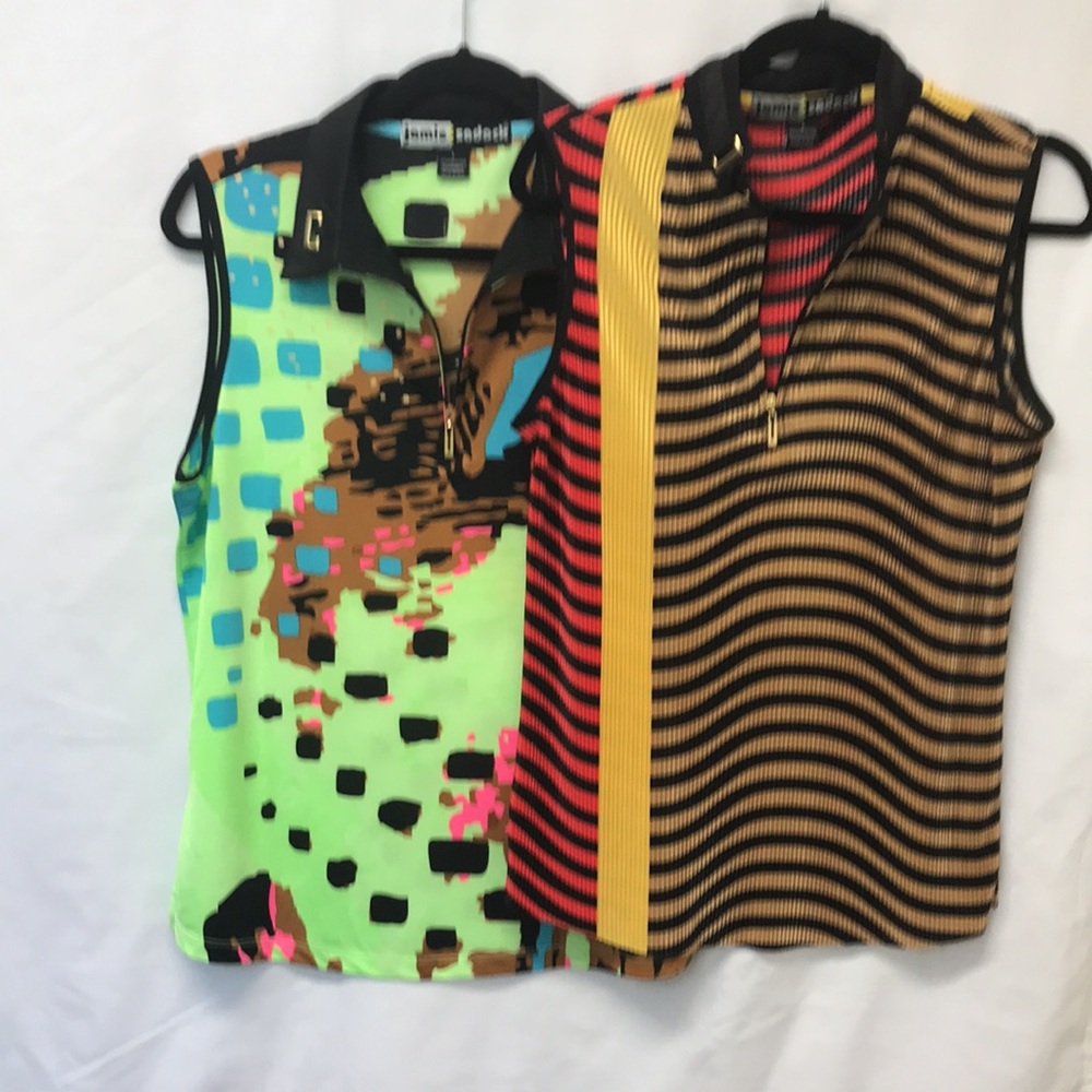 2 Jamie Sadock golf shirts